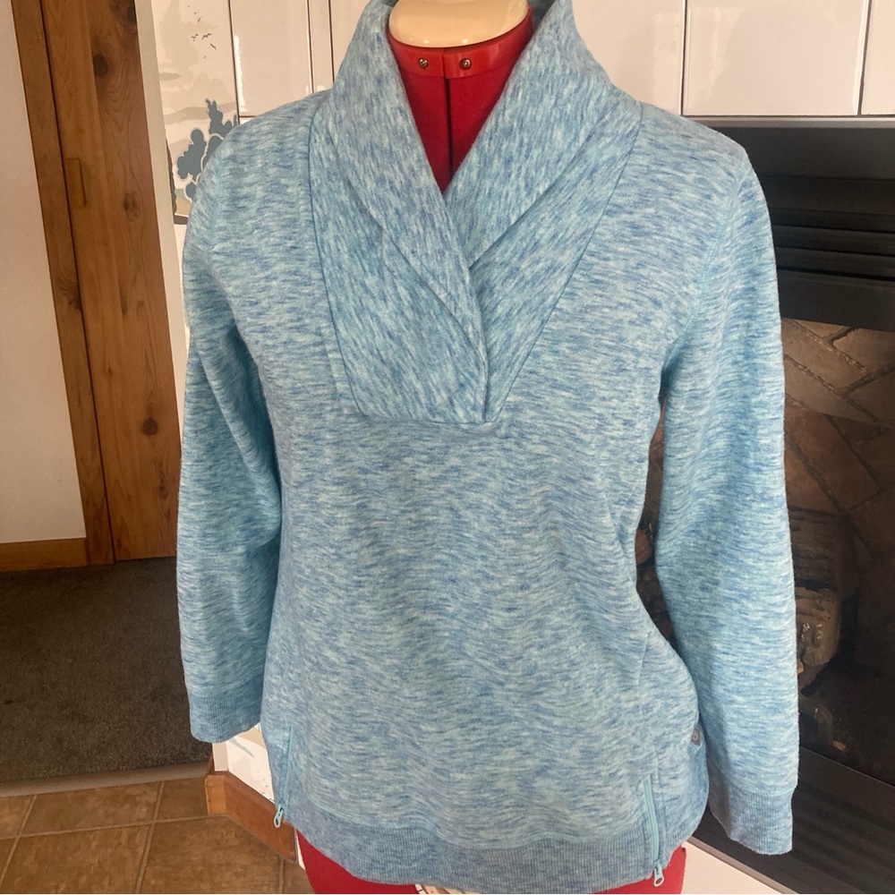 T By Talbots Blue Sweater Pullover Size MP